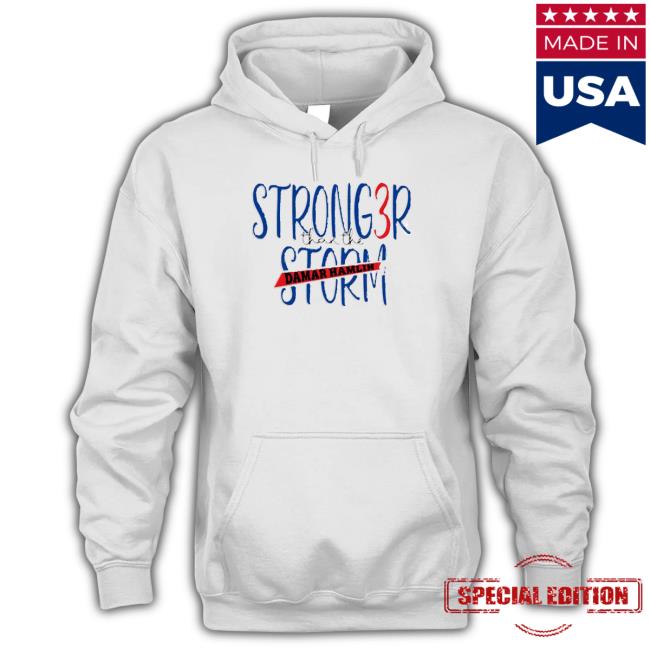 Damar Hamlin Stronger Than The Storm Classic Shirt Damar Hamlin Stronger Than The Storm T-Shirt
