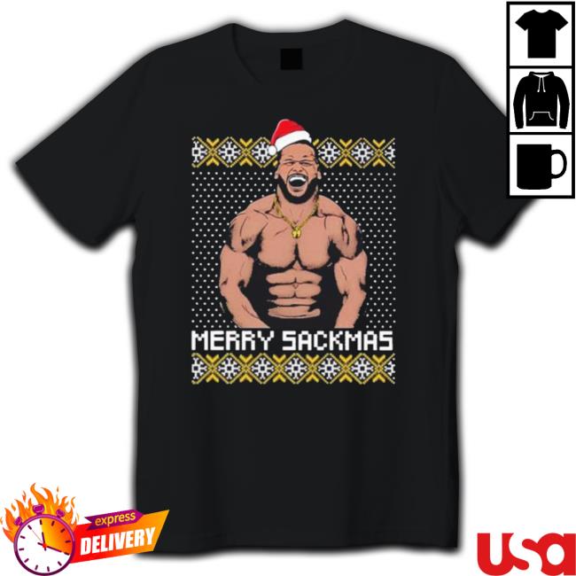 Represent Store Aaron Donald Merry Sackmas 2022 T-Shirt