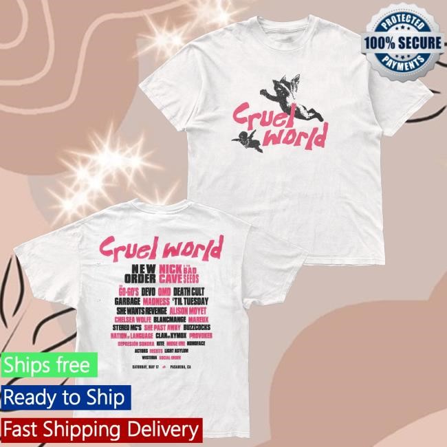 Cruel World Merch Cherubs Lineup Sweatshirt