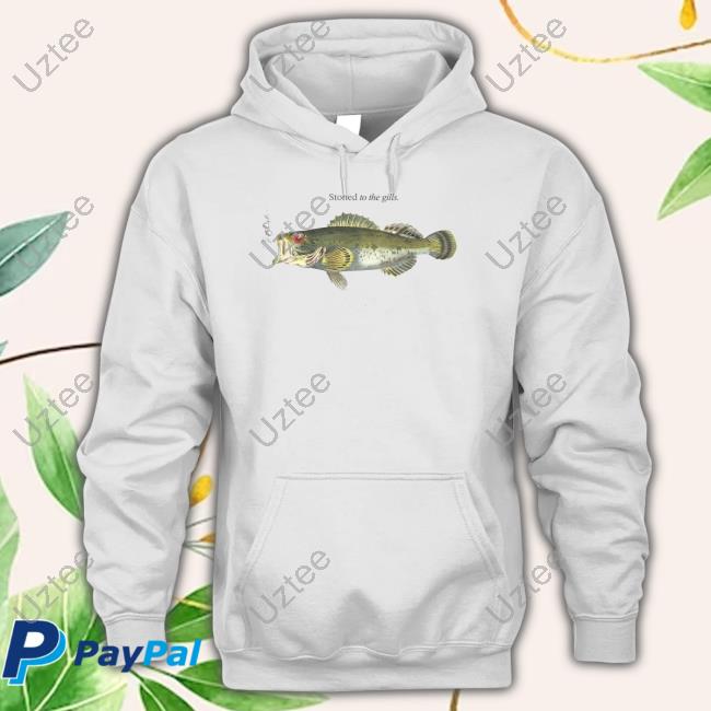 Stoned To The Gills Fish Sweatshirt