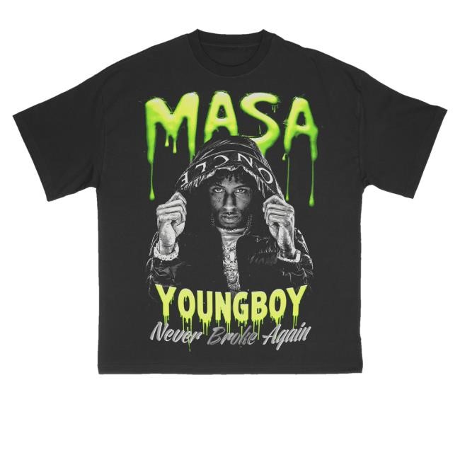Official Never Broke Again Merch Masa Funny Shirt