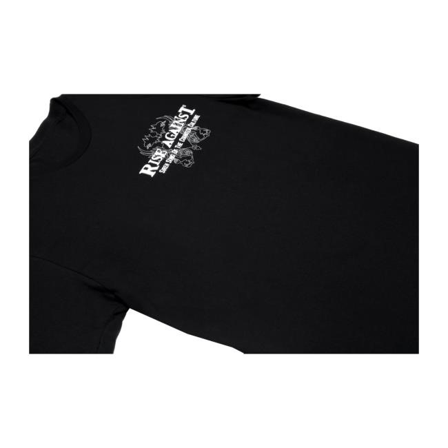Official Rise Against Merch Siren Song 20Th Anniversary Crest And Tracklist Unisex Sweatshirt (Black)