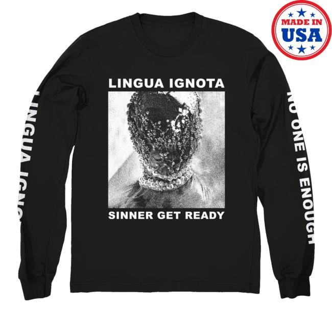 Lingua Ignota Sinner Get Ready Zip-Up Hoodie Evilgreed Store