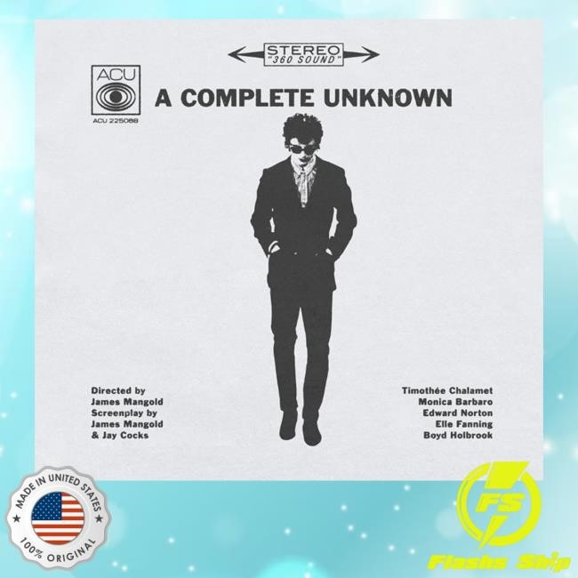 Timothée Chalamet A Complete Unknown Vinyl Shirt Timothée Chalamet A Complete Unknown Vinyl Hooded Sweatshirt