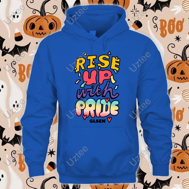 Rise Up With Pride Sweatshirt Glsen Store Rise Up With Pride Hoodie Wilson Cruz
