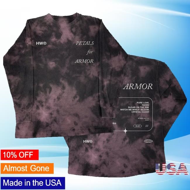 Warner Music Merch Petals Long Sleeve Hoodie