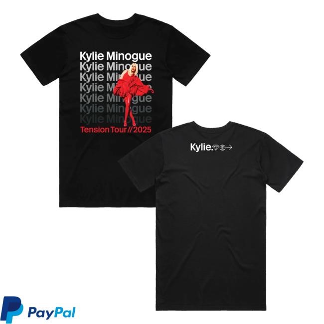 Kylie Minogue Tension Tour 2025 Tank Top