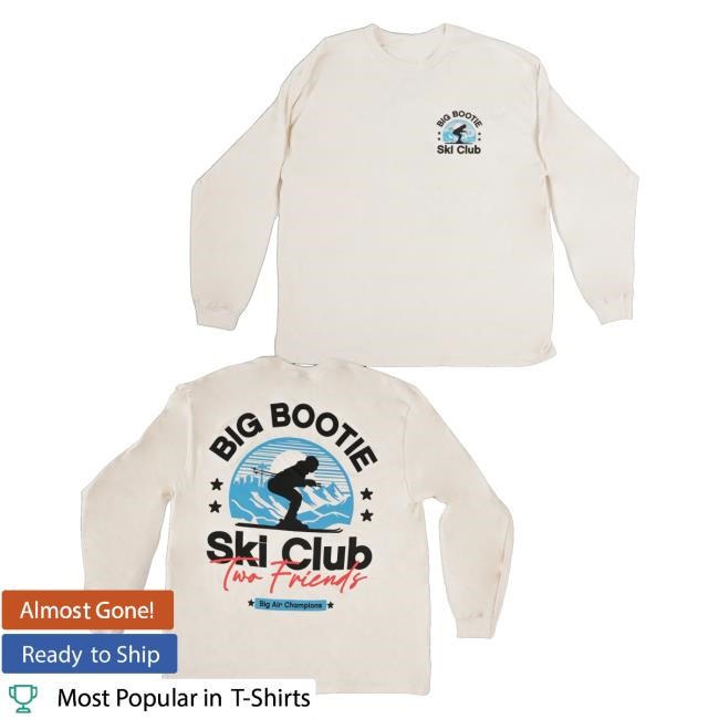 Official Two Friends Music Ski Club T Shirts