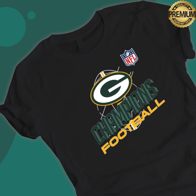Green Bay Packers Champions Football Logo Shirt