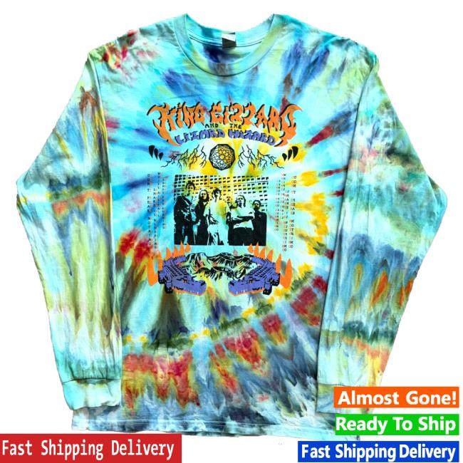 Thunder Shout Merch Kglw Vegetation Tie-Dyed Shirts
