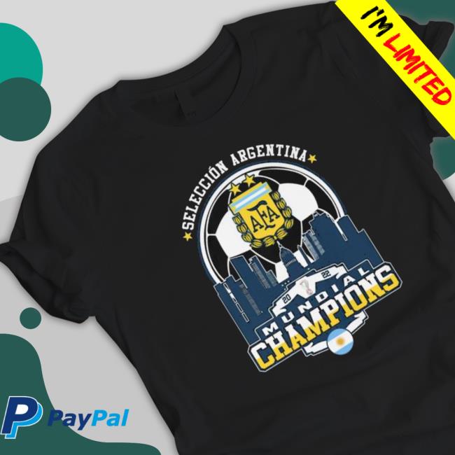 Seleccion Argentina 2022 Mundial Champions Tee Shirt