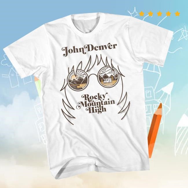 Trending Rockabilia Merch Shop John Denver Landscape Glasses t-shirt, hoodie, tank top, sweater and long sleeve t-shirt