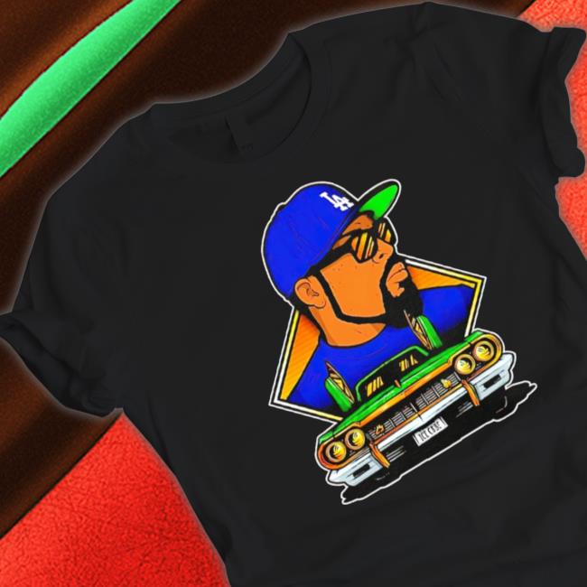 Ice Cube Design Rap Music Tee Shirt