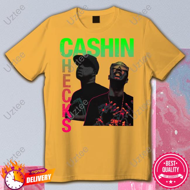Pete Davidson Wearing Cashin Checks Long Sleeve Tee Shirt Three6mafia Merch