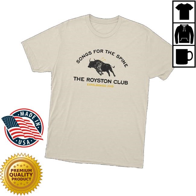 Theroystonclub Merch Songs For The Spine Hoodie Sweatshirt
