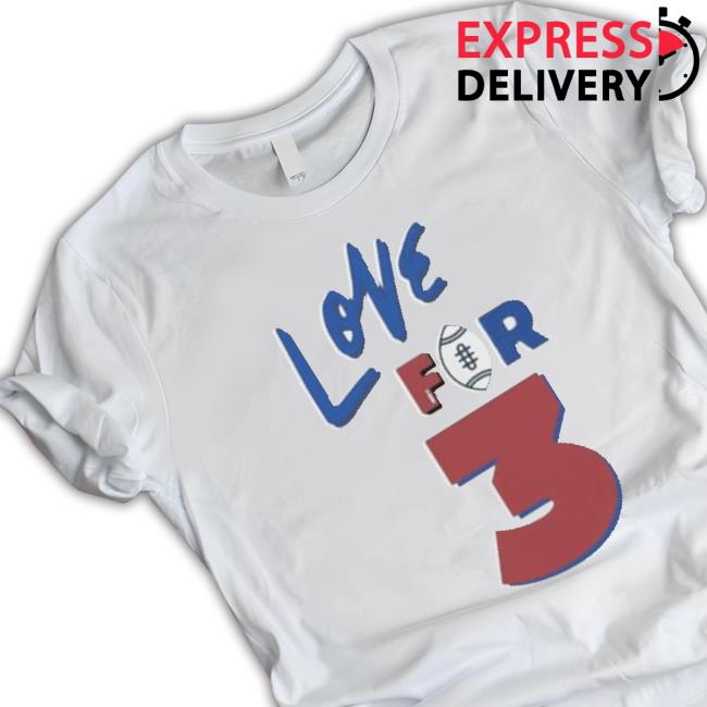 Original Love For 3 Damar Hamlin T-shirt