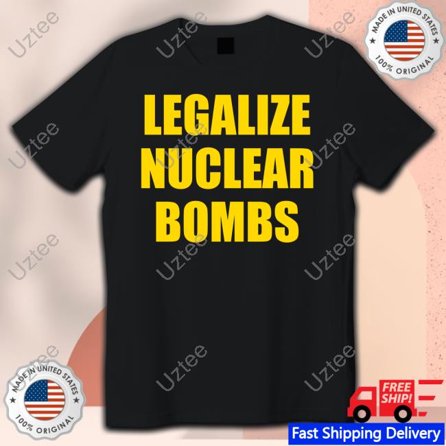 Official Dj Smokey Legalize Nuclear Bombs Hoodie