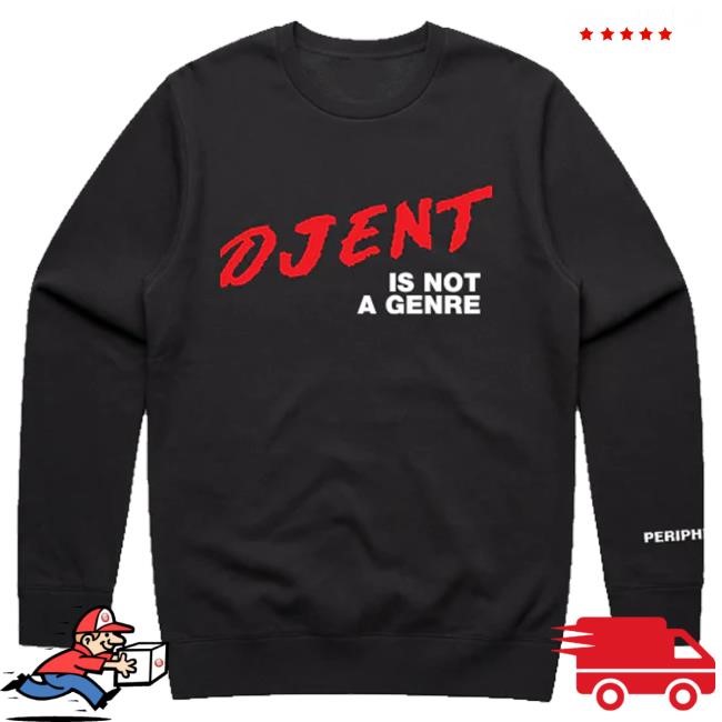 Periphery Merch Djent Crewneck Black Long Sleeve Shirt