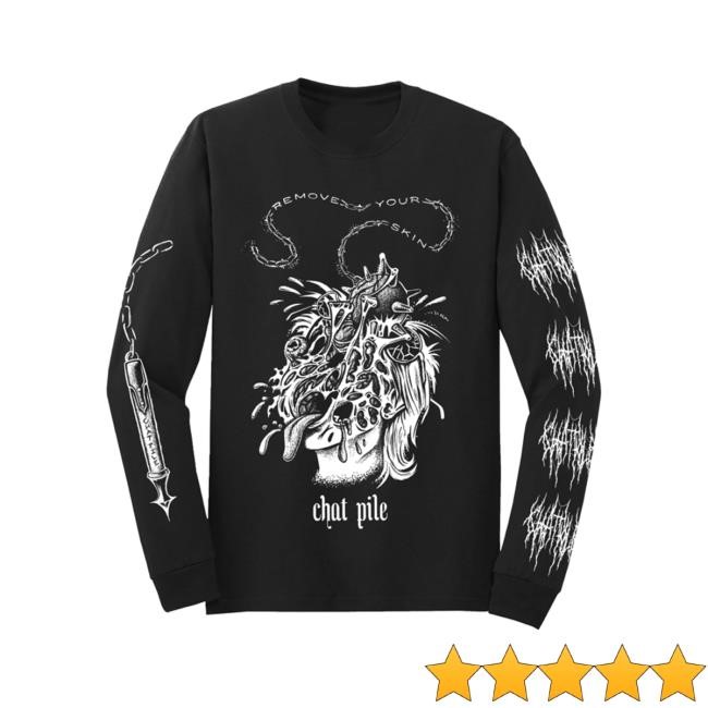 Chat Pile Merch Store Head Wound T-Shirt, Hoodie, Tank Top, Sweater And Long Sleeve T-Shirt