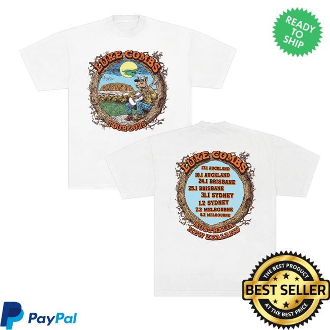 Luke Combs Outback Tour 2025 Australia New Zealand Crewneck Sweatshirt