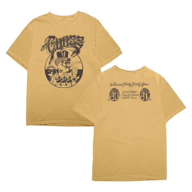 Goose The Band Official Merch Store Fancy Penguin Nye Event Tee Shirt Goose The Band Official Merch Store Fancy Penguin Nye Event New Shirt