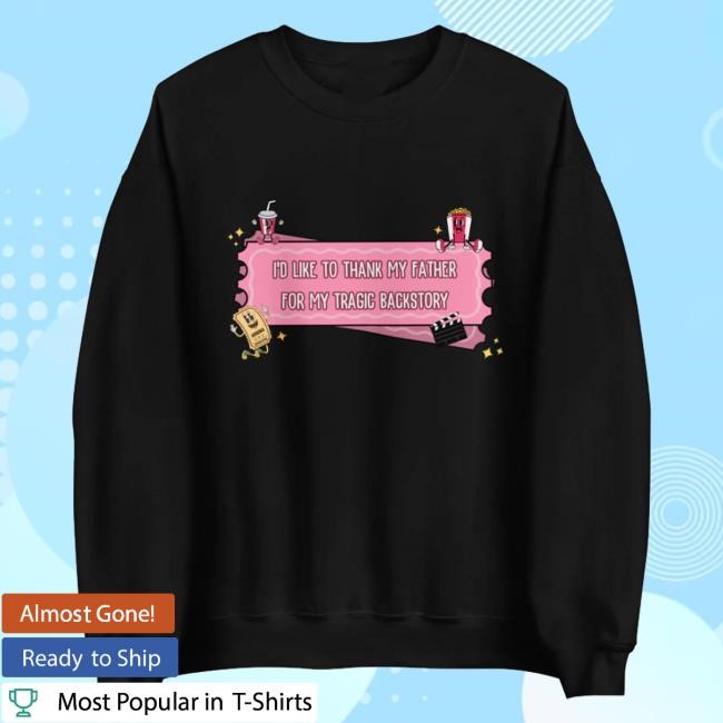 Official Doublecrossclothingco Merch Store Tragic Backstory Father Tee