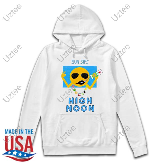 Unfortunate Portrait Sun Sips High Noon Hoodie
