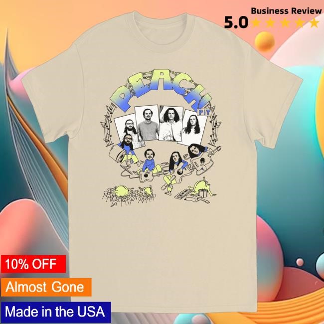 Peach Pit Merch Crowd Surf Funny Shirt