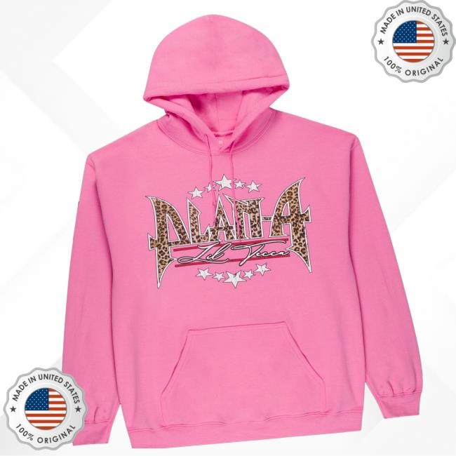 Trending Lil Tecca Merch Store Plan A Metal Logo Hoodie (Pink) Tee Shirt