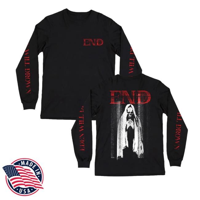 Closed Casket Activities Merch End Eden Will Drown Long Sleeve T Shirt