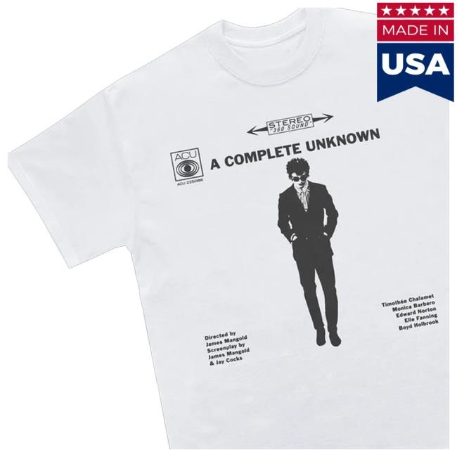 Official A Complete Unknown Freewheelin' Tee