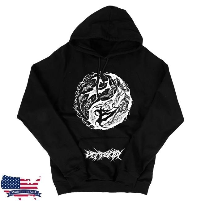Original Closed Casket Activities Store Merch Deadbody Yin Yang Tee