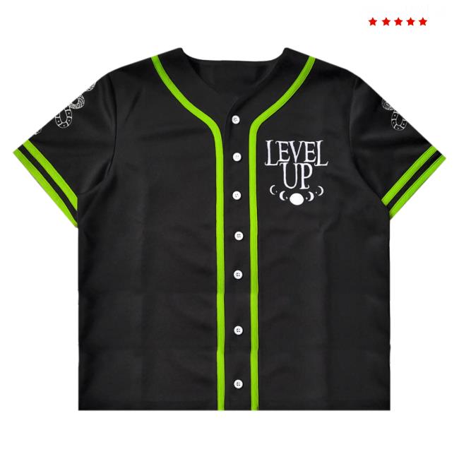 Official Level Up Dub Level Up - Moon Phase Jersey Shirts Lil Level Up