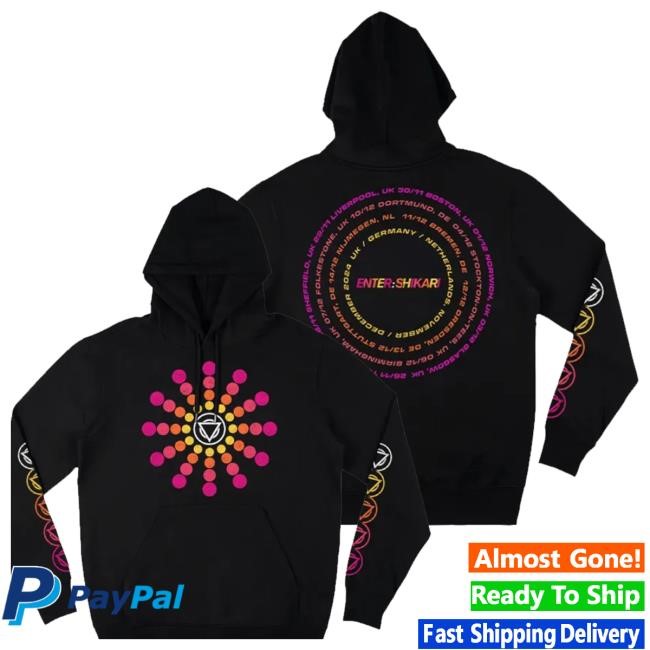 Enter Shikari Merch Store Circle Dots Crewneck Sweatshirt