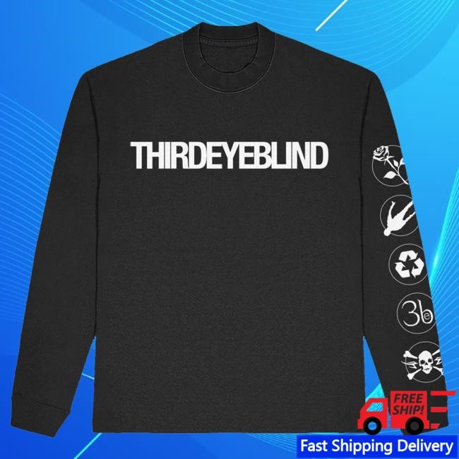 Third Eye Blind Merch Third Eye Blind Long Sleeve Tee Shirt