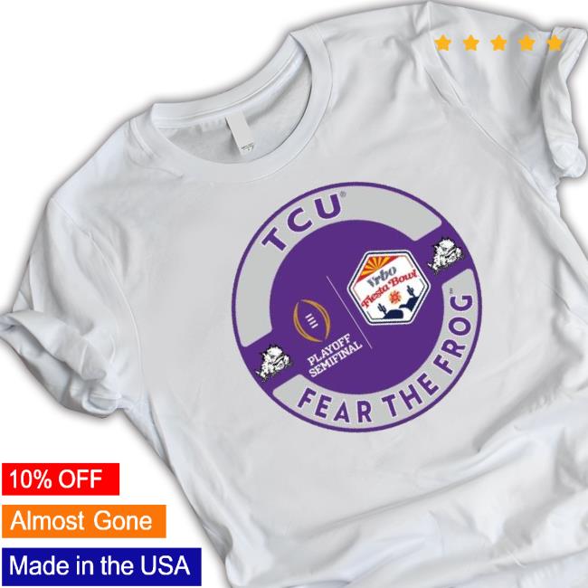 Tcu Playoff Semifinal 2022 Vrbo Fiesta Bowl Logo shirt