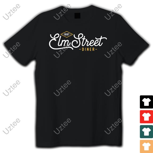 Elm Street Diner Logo T Shirt