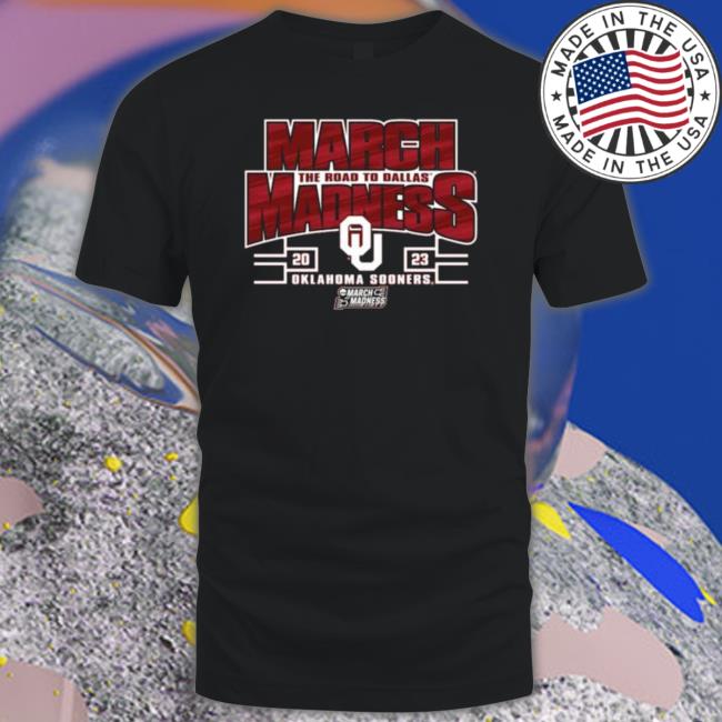 Oklahoma Sooners 2023 Ncaa Women’S Basketball Tournament March Madness The Road To Dallas Shirt