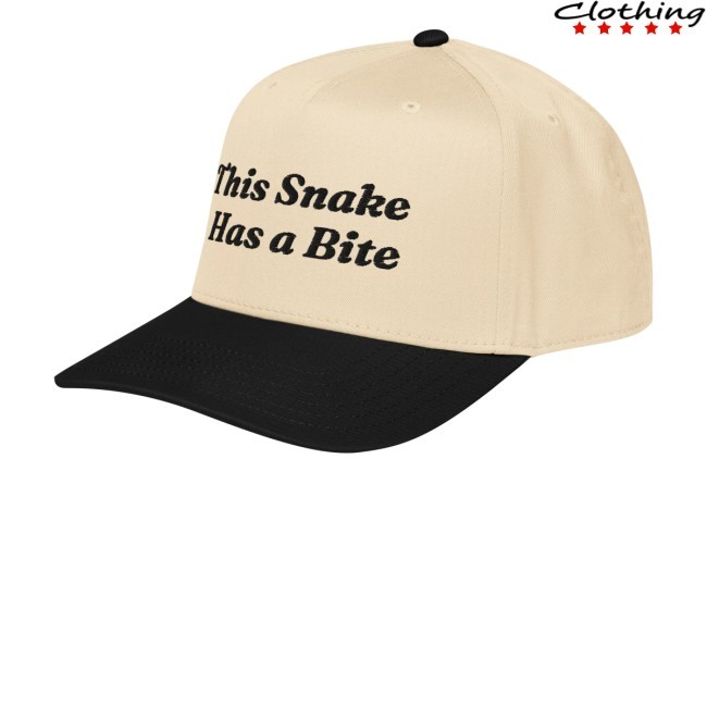 Snake Bite Embroidered Tee Jimmy's Merch Store
