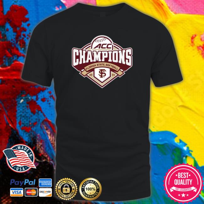 Florida State Seminoles Acc Champions Florida State Softball 2023 Crewneck Sweatshirt