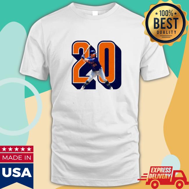 New York Mets Pete Alonso Number 20 Hooded Sweatshirt