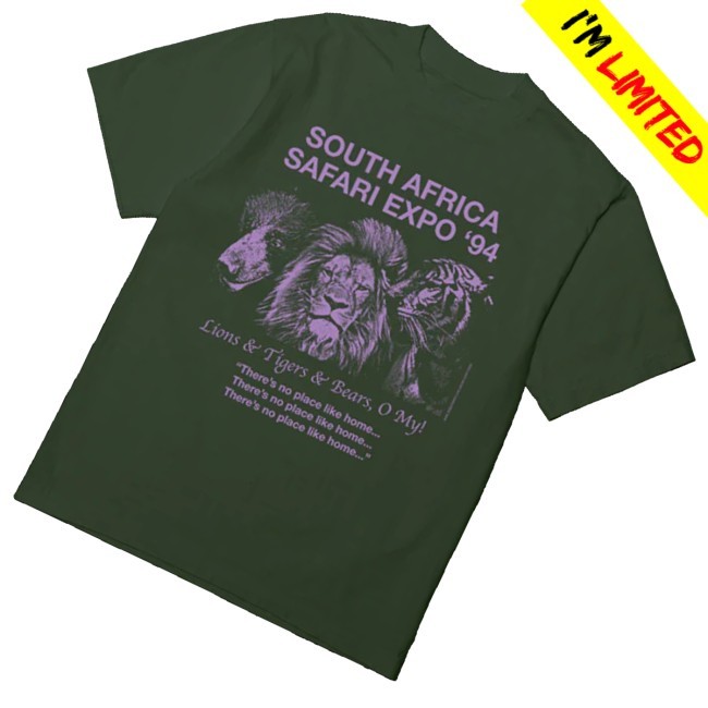 Earl Sweatshirt Merch Safari Expo Elm Green Hoodie