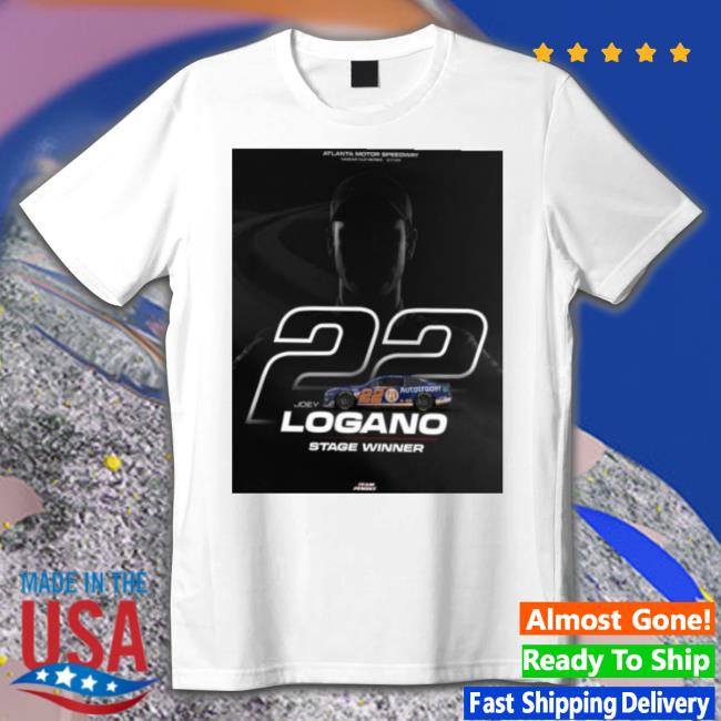 Joey Logano #22 Stage Winner Atlanta Motor Speedway Shirt