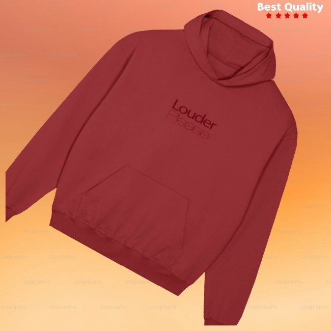 Rose Gray Merch Store Louder Please Sweatshirt