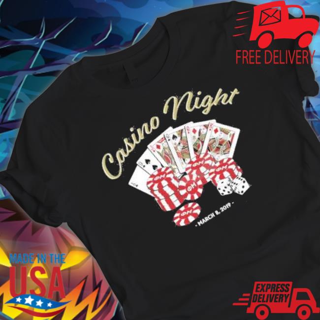 Casino Night March 8 2019 Shirt