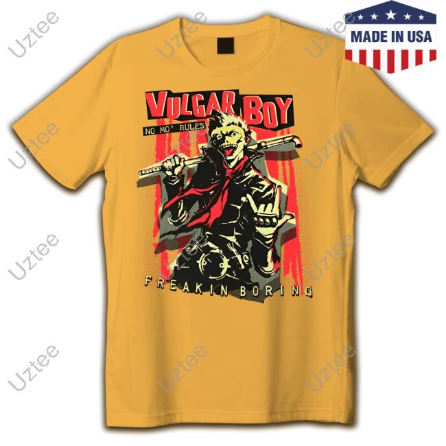 Fangamer Vulgar Boy Freakin Boring Official Shirt