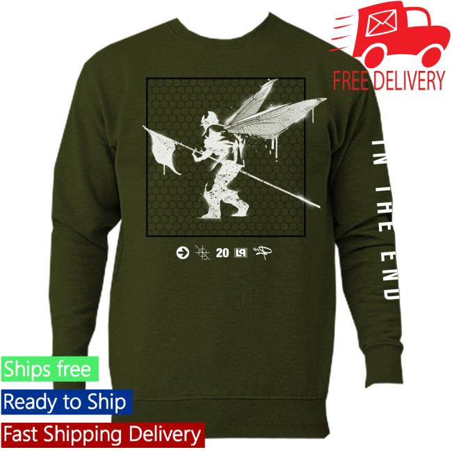 Official Linkin Park Merch Store Ite Honeycomb Military Green L/S T Shirt LinkinPark Apparel Clothing Shop
