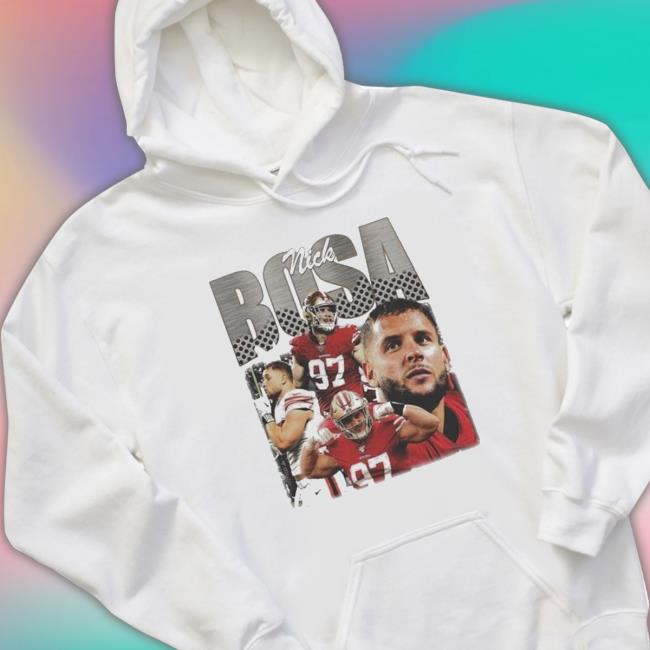 Official Nick Bosa 2 San Francisco 2023 Funny Official Nick Bosa 2 San Francisco 2023 Hoodie Sweatshirt