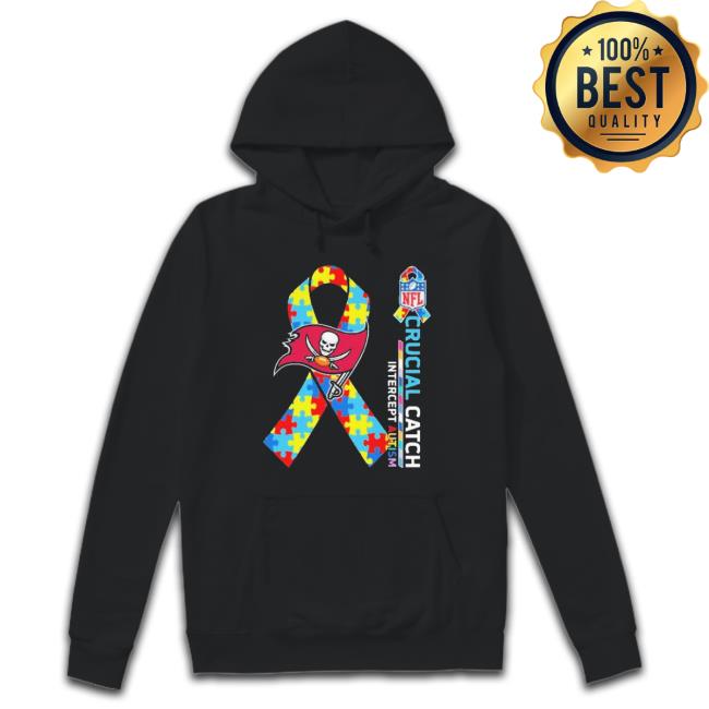Tampa Bay Buccaneers Crucial Catch Intercept Autism Sweatshirt