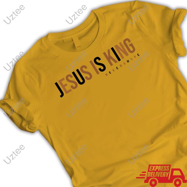 Philadelphia Eagles Jesus Is King Never A Hope T Shirt